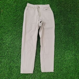 Vintage LEVIS 550 Jeans Womens 2/3 26x29 Baggy Beige